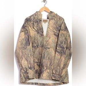 Yeezy Hooded Quarter Zip Printed Jacket